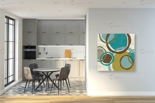 בועות וינטג' I – Moira Hershey | תמונה לקיר בסגנון מודרני