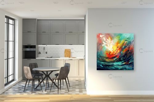 מעגליות – יניב גרינברג | תמונה לקיר בסגנון מודרני