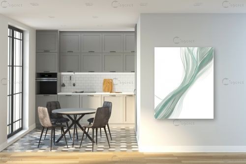 כחול הים העמוק – לינוי ניסימוב | תמונה לקיר בסגנון מודרני