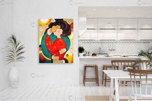 אהבה – נטליה ברברניק | תמונה לקיר בסגנון מודרני