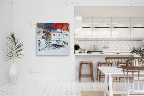 שלכת – ברטה מנחם | תמונה לקיר בסגנון מודרני