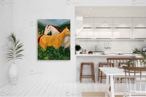 Healing  – MMB Art Studio | תמונה לקיר בסגנון כפרי