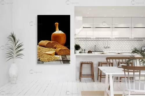לחם - קובי פרידמן - תמונות למטבח מודרני  - מק''ט: 317102