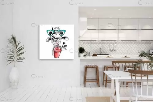 ג'ירפה שייק – Artpicked Modern | תמונה לקיר בסגנון מודרני