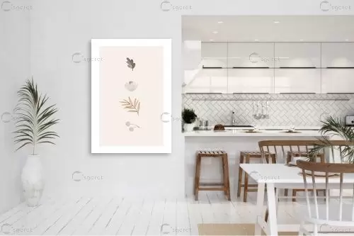 אלמנט עדין 2 - נעמי עיצובים - תמונות לסלון רגוע ונעים אבסטרקט מודרני סטים בסגנון מודרני  - מק''ט: 421709