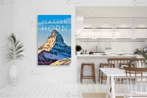Matter Horn – Artpicked Modern | תמונה לקיר בסגנון מודרני