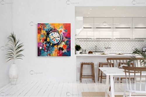 כל אחד בקצב שלו – אורית גפני | תמונה לקיר בסגנון מודרני