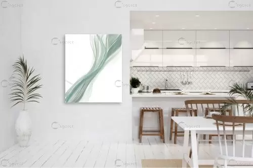 כחול הים העמוק – לינוי ניסימוב | תמונה לקיר בסגנון מודרני