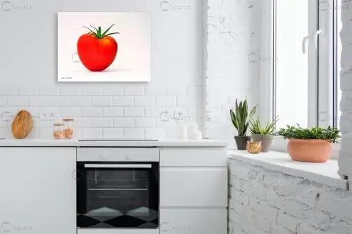 עגבניה - קובי פרידמן - תמונות למטבח מודרני תמונות סטודיו רקע לבן  - מק''ט: 19710