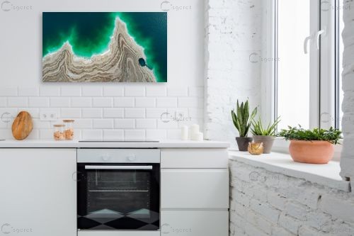 הבולען – רן זיסוביץ | תמונה לקיר בסגנון מודרני