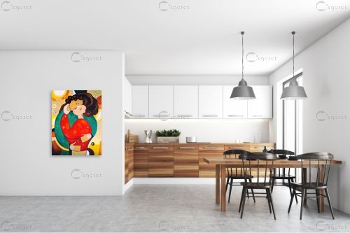 אהבה – נטליה ברברניק | תמונה לקיר בסגנון מודרני