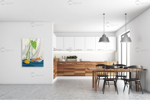 טבע דומם עם אגרטל – נריה ספיר | תמונה לקיר בסגנון מודרני