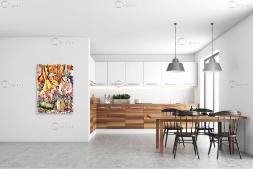 מוכרות בשוק – בן רוטמן | תמונה לקיר