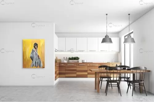 Neve tzedek  – MMB Art Studio | תמונה לקיר בסגנון מודרני