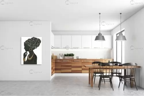 הוד מלכותה II – Emily Adams | תמונה לקיר בסגנון מודרני