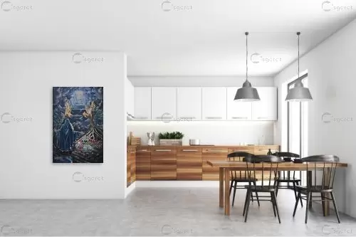 חלום יעקב 7 – חיים בורוש | תמונה לקיר בסגנון קלאסי