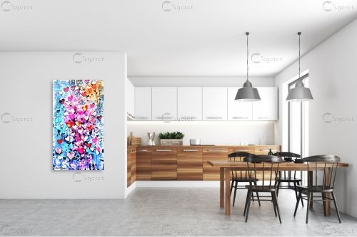 רק אהבה תנצח – בן רוטמן לימיטד | תמונה לקיר בסגנון מודרני