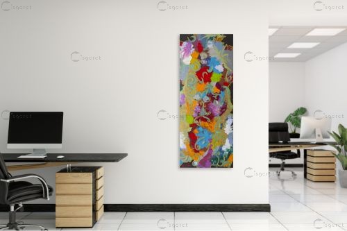 שמחה – MMB Art Studio | תמונה לקיר בסגנון מופשט