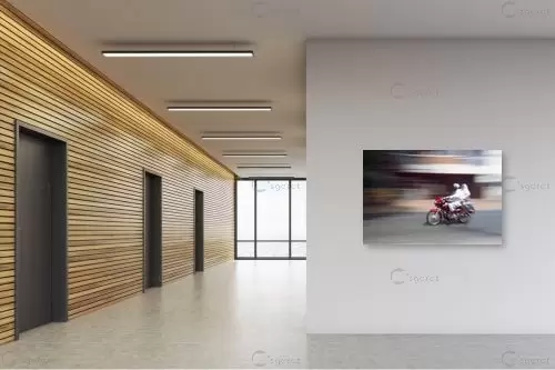 הודו בתנוע – אילן עמיחי | תמונה לקיר בסגנון מודרני