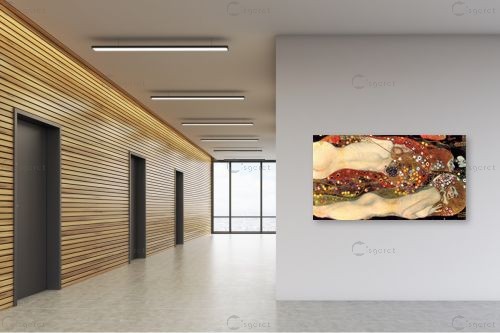 נחשי מים water serpents 2 – גוסטב קלימט | תמונה לקיר