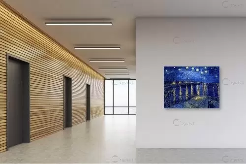 ליל כוכבים starry night – וינסנט ואן גוך | תמונה לקיר