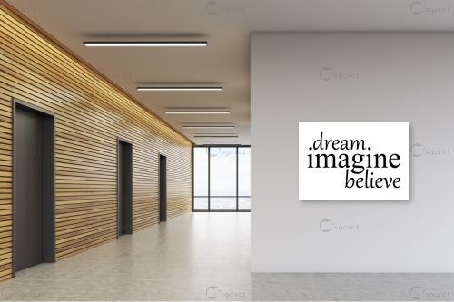 Dream imagine – מסגרת עיצובים | תמונה לקיר בסגנון מודרני