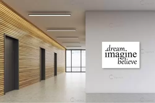 Dream imagine – מסגרת עיצובים | תמונה לקיר בסגנון מודרני