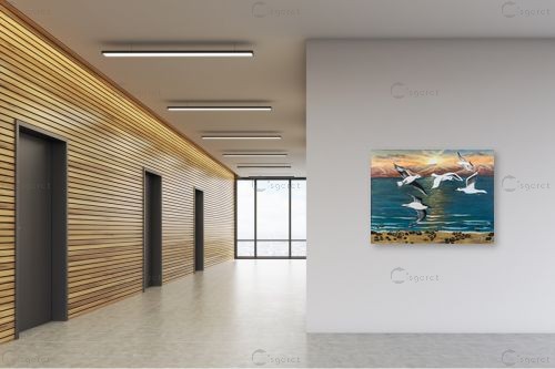 משק כנפיים – מזל בוכריס | תמונה לקיר בסגנון מודרני