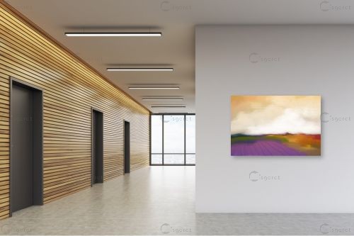 שדות לבנדר – איש גורדון | תמונה לקיר בסגנון מודרני