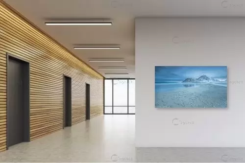 חול קפוא - דורית ברקוביץ - תמונות ים ושמים לסלון הנמכרות ביותר  - מק''ט: 319323