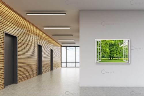 פארק ירוק – Artpicked Windows | תמונה לקיר בסגנון כפרי