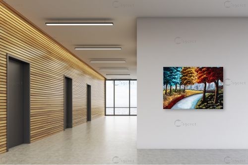 היער הקסום – מזל בוכריס | תמונה לקיר בסגנון כפרי