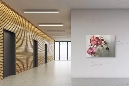 סחלב – אסתר טל | תמונה לקיר בסגנון מודרני