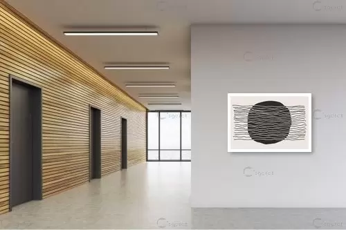נורדי גיאומטרי 744 - Artpicked Modern - סלון בסגנון מינימליסטי אבסטרקט רקעים צורות תבניות מופשטות סטים בסגנון גיאומטרי  - מק''ט: 376226