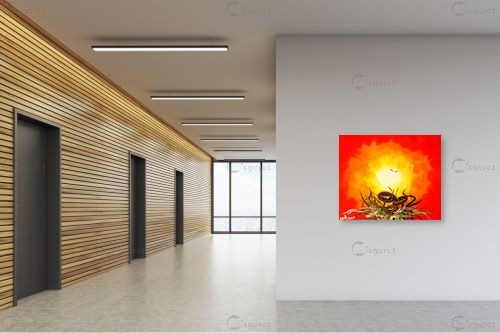 פרחי הרוח - איל מלק - תמונות צבעוניות לסלון  - מק''ט: 44082