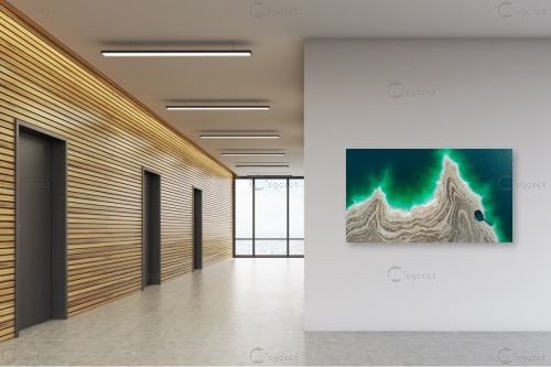 הבולען – רן זיסוביץ | תמונה לקיר בסגנון מודרני