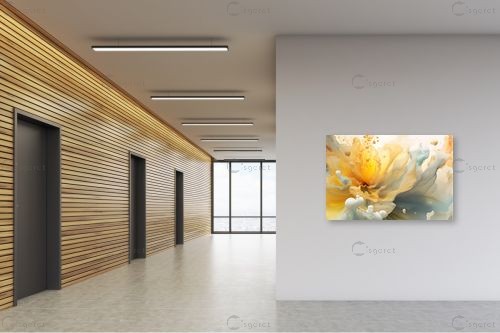 התפרצות – יצחק פוגל | תמונה לקיר בסגנון מופשט