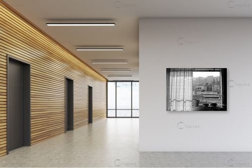 חלון לעיר – מיכל פרטיג | תמונה לקיר בסגנון מודרני