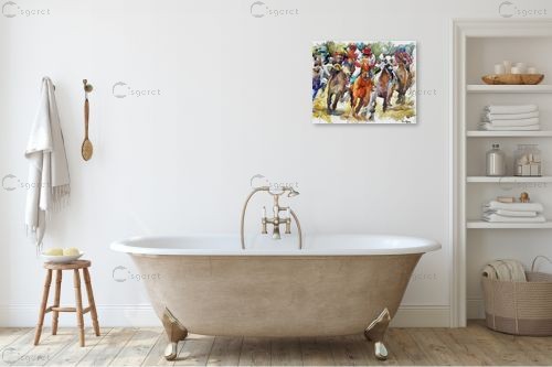 התחרות – בן רוטמן | תמונה לקיר בסגנון מודרני