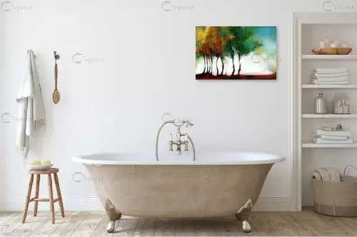 העצים שלימדו אותי פסדובלה – איש גורדון | תמונה לקיר בסגנון מודרני