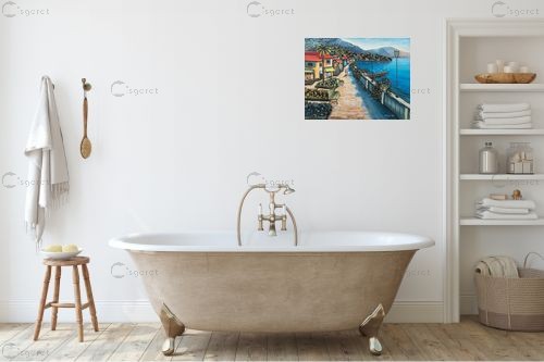 טיילת – מזל בוכריס | תמונה לקיר בסגנון כפרי