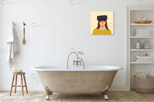 vr girl – Artpicked | תמונה לקיר בסגנון מודרני