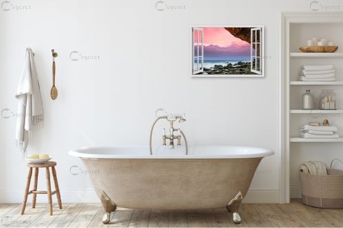 שקיעה בים – Artpicked Windows | תמונה לקיר בסגנון מודרני