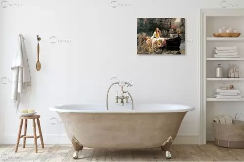 The Lady of Shalott – גון ויליאם ווטרהאוס | תמונה לקיר