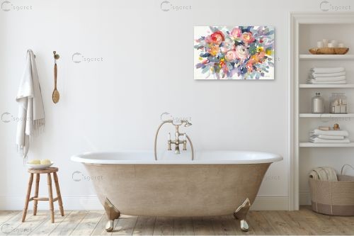 התפרצות פרחית – Danhui Nai | תמונה לקיר בסגנון מודרני