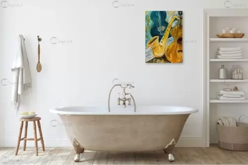 מוסיקה – רחל אלון | תמונה לקיר בסגנון מודרני