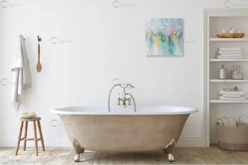 חגיגה של צבעים – יצחק פוגל | תמונה לקיר בסגנון מודרני