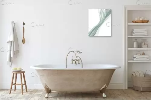 כחול הים העמוק – לינוי ניסימוב | תמונה לקיר בסגנון מודרני