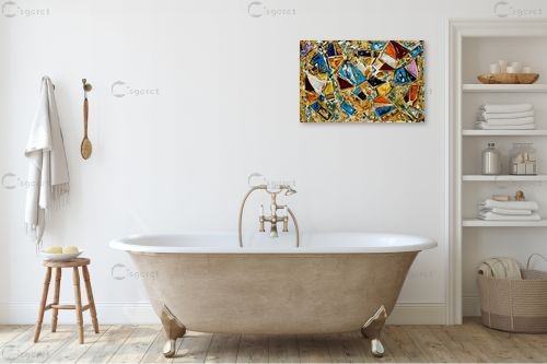 יהלומים קסומים – בני עדות | תמונה לקיר בסגנון מודרני