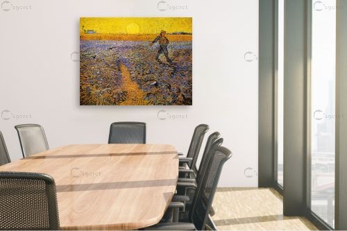 sower at sunset   – וינסנט ואן גוך | תמונה לקיר